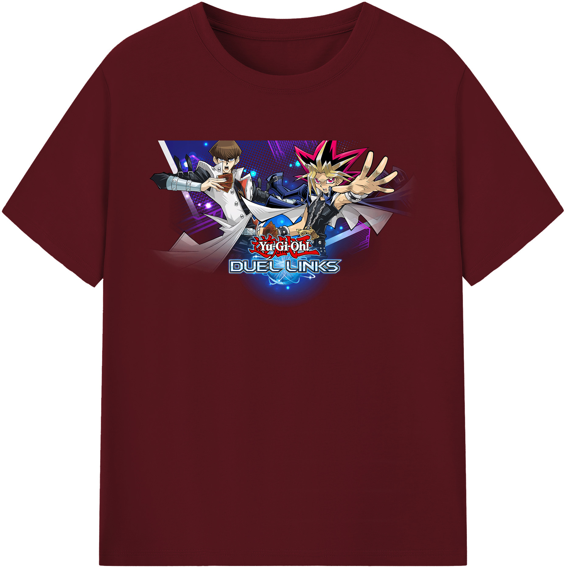（画像用） 遊☆戯☆王 Yu-Gi-Oh! 綿100％半袖Tシャツ（フロントプリント）